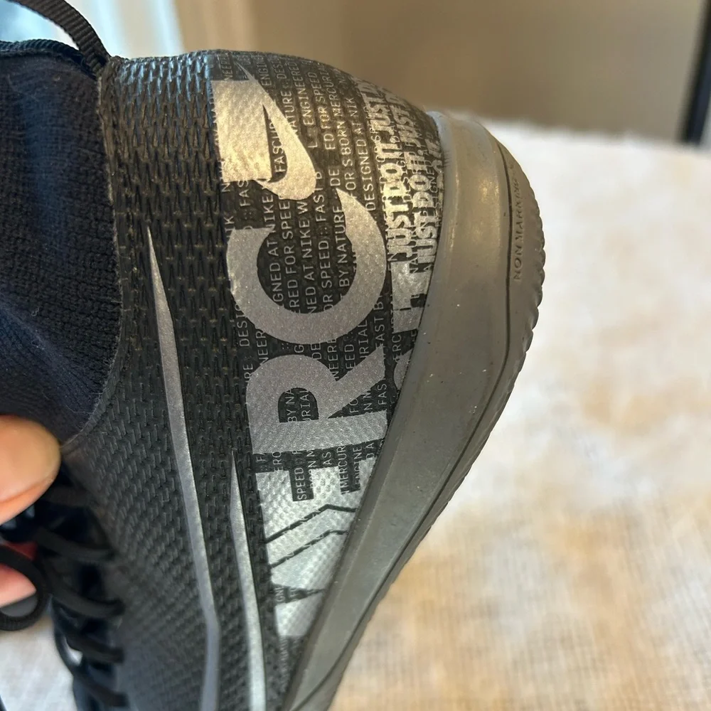 Nike Kids' Black Indoor Soccer Shoes